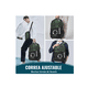 thumbnail image 4 of Set 3 Mochila Antirrobo Laptop Mochila Luminosa Gran Capacid Negro verde, 4 of 4