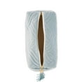 thumbnail image 3 of Weddingstar 4655-20 Womens Personalized Velvet Quilted Makeup Bag, Light Blue - Small, 3 of 6