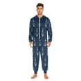 thumbnail image 4 of 1-Pack Onesie Jumpsuits For Men&Women Winter One Piece Zipper Pajamas Playsuit White Hook, 4 of 6