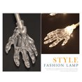 thumbnail image 4 of Vikakiooze Outdoor Halloween Decorations, Halloween Decorations LED Lanterns Ghost Festival Mood Lights Ghost Hand Battery Box Skull Light String, 4 of 6
