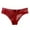 Red, variant on Womens Panties Underwear Cotton Bikini Panties Lace Soft Hipster Panty Ladies Stretch Full Briefs