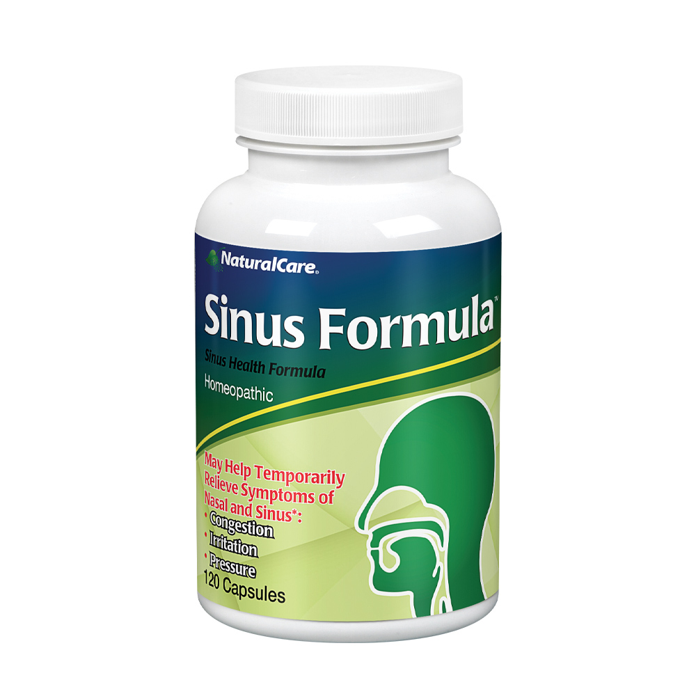 NaturalCare Sinus Formula Homeopathic Support for the Temporary
