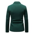 thumbnail image 3 of dzxyzu Men's Casual Blazer Slim Fit 3 Buttons Waffle Suit Jackets Lightweight Classic-fit Sport Workwear Outwear Tops 2024 Winter Saving, 3 of 3