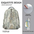 thumbnail image 5 of Paisley Gift Backpack for Women & Men - Waterproof School Bookbag, Stylish Laptop Backpack with Paisley Design, Perfect for College Students, 5 of 6