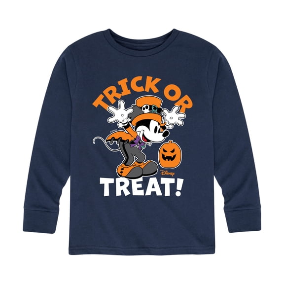 Disney - Trick Or Treat Boys' Long Sleeve Graphic T-Shirt