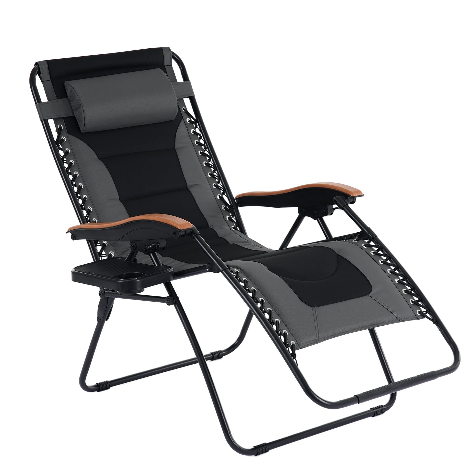 CHYVARY Oversized Zero Gravity Patio Reclining Padded Lounge Chair with