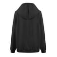 thumbnail image 5 of Hoodies for Women Oversized Hoodie | Cozy Sweatshirt for Women Fall 2024 Fashion Black XXL, 5 of 5