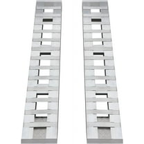 Miumaeov Aluminum Trailer Ramps Universal Loading Ramp for Motorcycle Tractor ATV/UTV Trucks Lawn Mower Truck Car Auto Hook Attaching