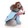 thumbnail image 2 of (Tamaño S) Disfraz de mascota de Halloween Ajustable Perro Cosplay Disfraz Killer, 2 of 5