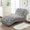 A, variant on Stretch Cover for Living Room Chaise Slipcover Armless Indoor Slipcover for Bedroom Chaise ,Machine Washable -