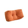 thumbnail image 2 of XWSHYW Almohada Cojín de Cintura Engrosado de Color Sólido, Almohada para Siesta, Silla de Noche, Cojín para Respaldo de Sofá, Almohada para Dormir Propensa a La Oficina con Relleno de Almohada de Al, 2 of 6