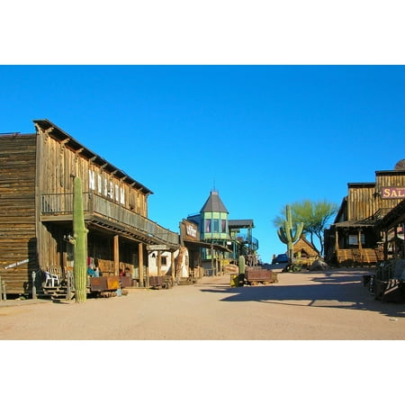 LAMINATED POSTER Arizona Heritage Goldfield Ghost Town Usa Poster Print 24 x (Best Ghost Towns In Usa)