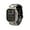 Black, variant on Band Compatible with Apple Watch Ultra 2/Ultra 49mm, Apple Watch Series 10 46mm, 9/8/7 45mm, SE2/SE/6/5/4 44mm, 3/2/1 42mm Apple Watch Band Metal Connector to Match Ultra's Titanium Case,Black