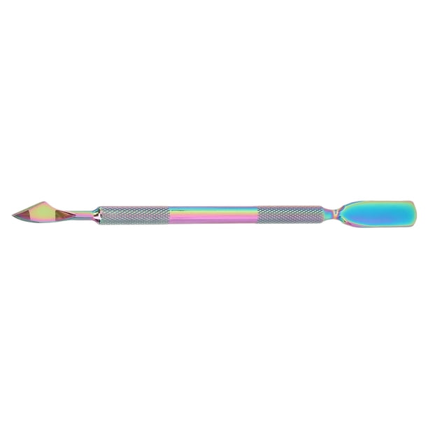 Empujador de cutículas biselado para decoración de uñas, empujador de cutículas biselado para uñas, empujador de cutículas, empujador de cutículas elaborado con cuidado