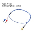 thumbnail image 3 of Sensor de temperatura de termopar tipo K para impresora 3D con cable de 0.5M y hilo M3, 3 of 3