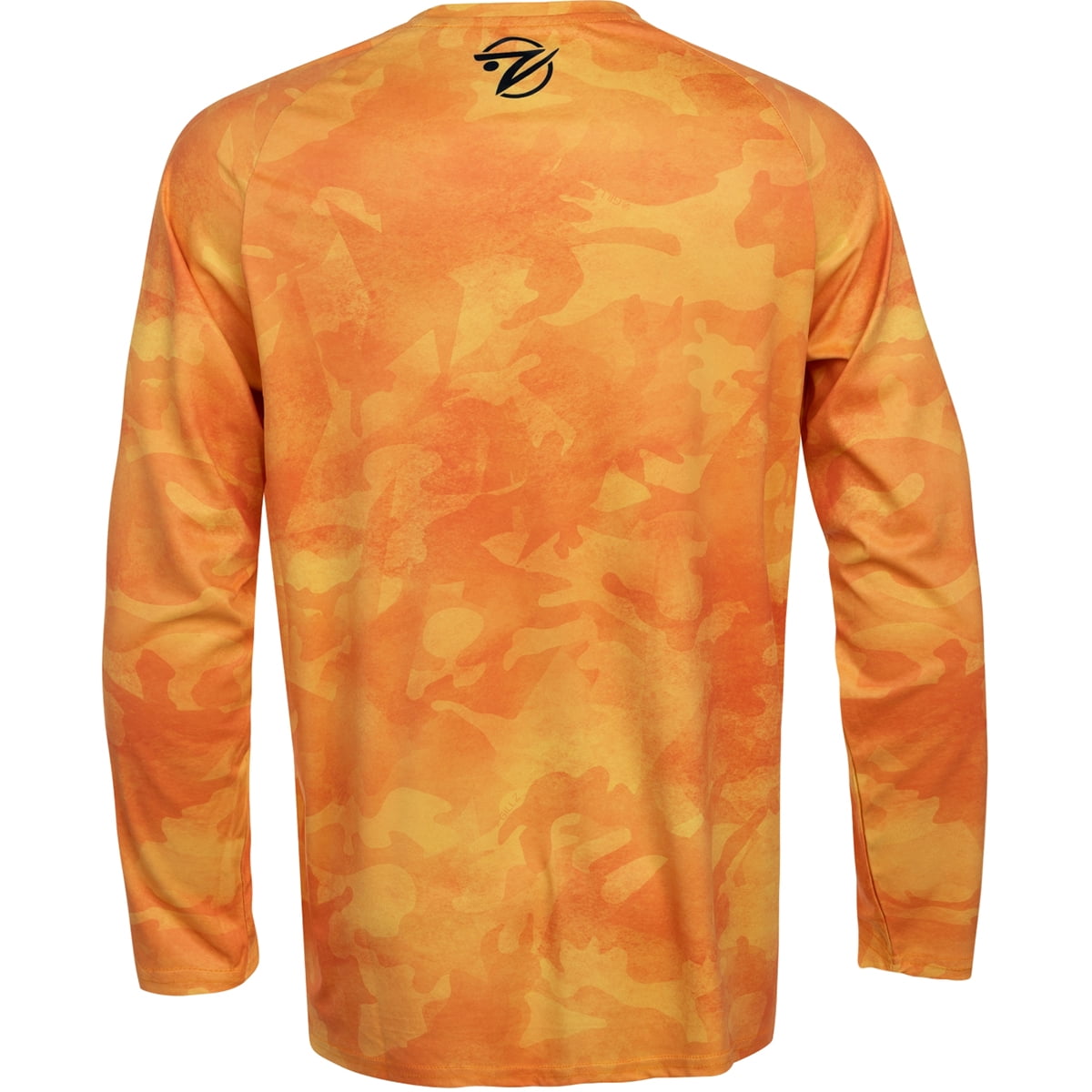 Gillz Contender Series Burnt UV Long Sleeve T-Shirt - Large - Sun Orange 