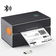 VEVOR Thermal Label Printer, 203DPI 60pcs/min for 4x6 Mailing Packages, USB Connection & Automatic Label Recognition, Support Windows/MacOS/Linux, Compatible with Amazon, eBay, Etsy, UPS,etc, White