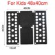 thumbnail image 1 of Tabla plegable de ropa rápida para adultos y niños, carpeta de ropa, organizador de camisetas, suéteres, ahorro de tiempo, soporte mágico para ropa, 1 of 4