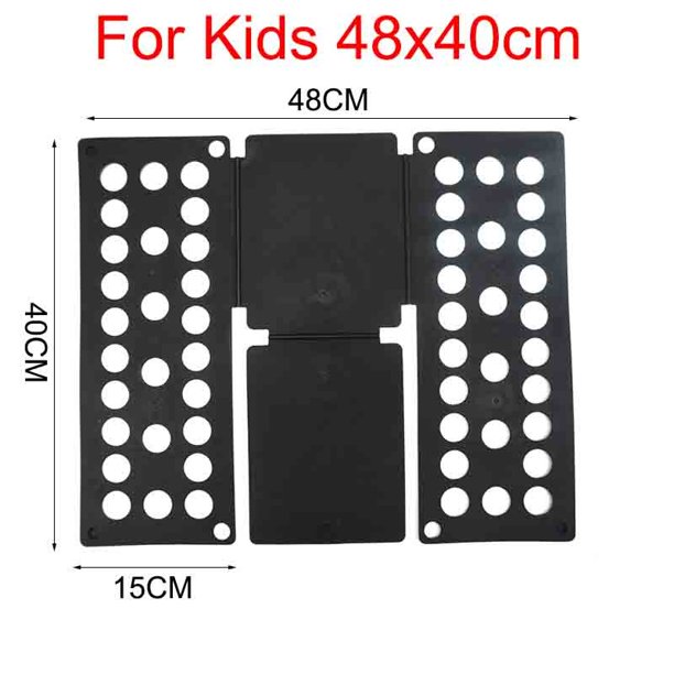 Tabla plegable de ropa rápida para adultos y niños, carpeta de ropa, organizador de camisetas, suéteres, ahorro de tiempo, soporte mágico para ropa