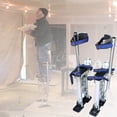 thumbnail image 3 of SHZAITOR 24-40In Adjustable Drywall Stilts Work Stilts Aluminum Silver, 3 of 6