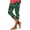 Green, variant on TaTaai Elastic Printed Non-see-through Women Tight Fit Yoga Capri Leggings Stretchy Breathable Casual Daily Fashion Gym Active Cropped Pants Gift