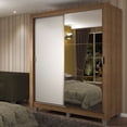 thumbnail image 2 of Ropero Closet Madesa Dallas Plus 2 Puertas Corredizas con Espejo 4 Cajones con Pies MB, 2 of 5