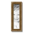 thumbnail image 2 of ArtToFrames 4" x 15" Gold with beads Picture Frame, 4x15 inch Gold Wood Poster Frame (WOM-4139),  Pack, 2 of 8