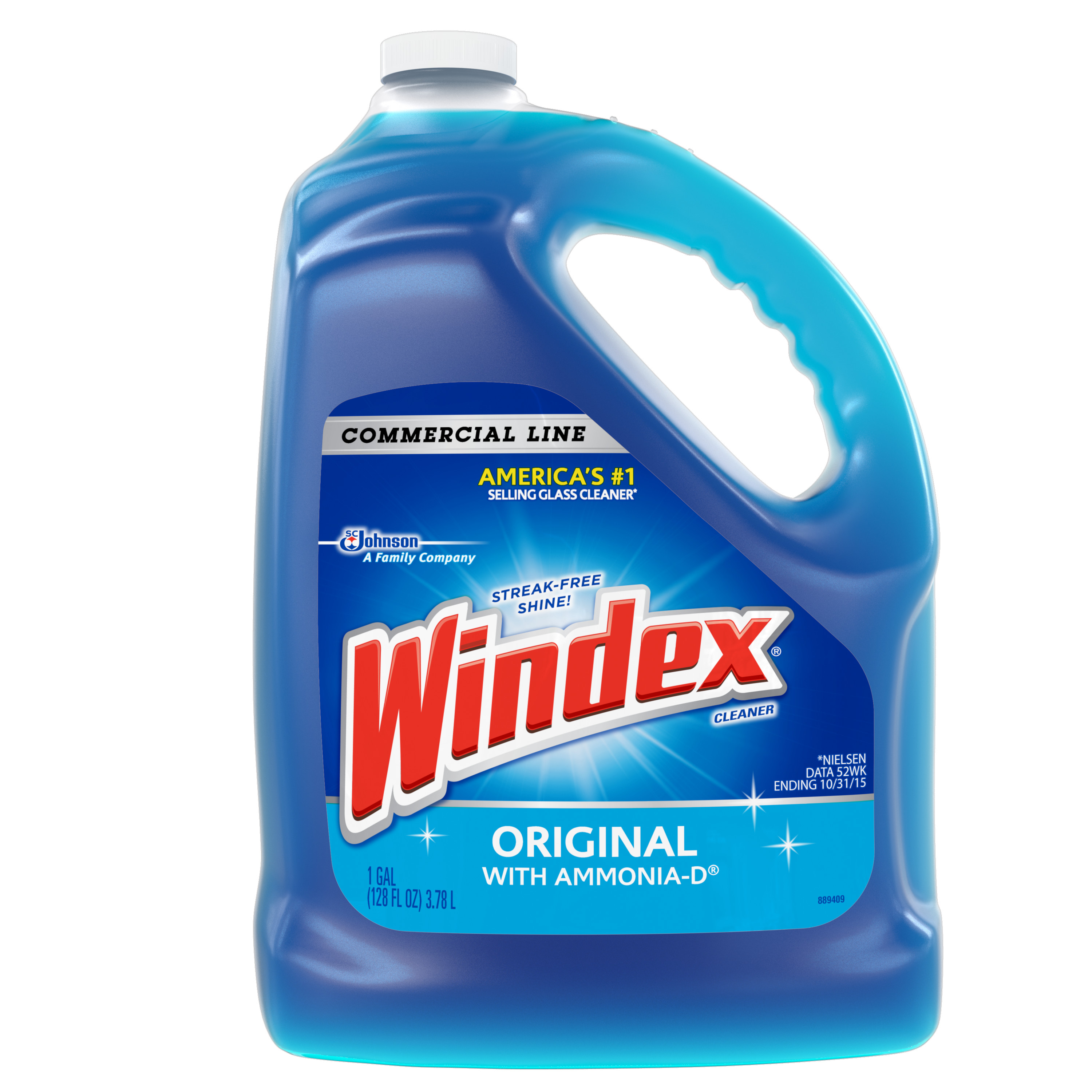 Windex Commercial Line Glass Cleaner Refill, 128 oz photo 7
