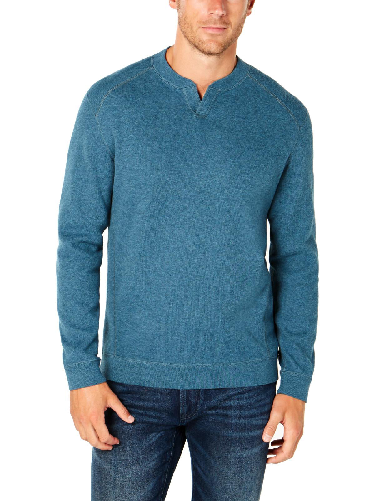 Tommy Bahama Mens Flip Side Reversible Long Sleeve Sweatshirt - Walmart.com