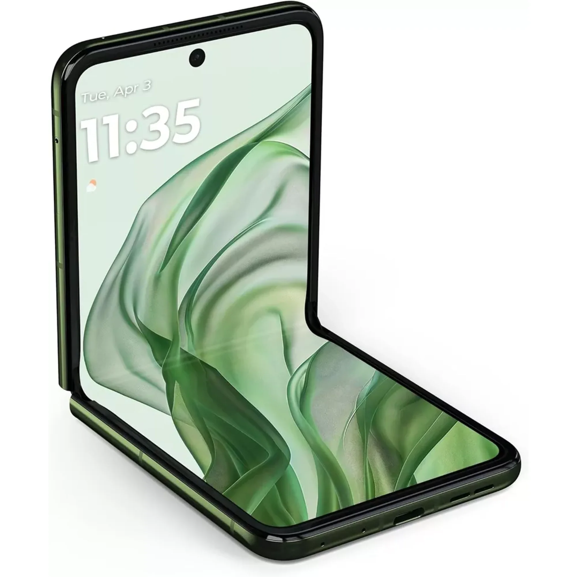 Motorola razr+ | 2024 | Unlocked | Made for US 12/256 | 50MP Camera | Spring Green Unlocked CellPhone Smartphone