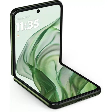 Motorola razr+ | 2024 | Unlocked | Made for US 12/256 | 50MP Camera | Spring Green Unlocked CellPhone Smartphone