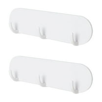 Anckoeil Magnetic Wall Hooks Strong Adhesive No Drilling Organizer For Your Kitchen Bathroom Refrigerator Door Multi Purpose Storage