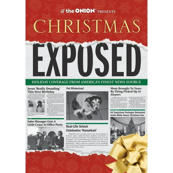 Pre-Owned The Onion Presents: Christmas Exposed: Holiday Coverage from America's Finest News Source (Paperback) 1594745420 9781594745423