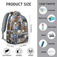 thumbnail image 6 of Dog Lover’s Everyday Backpack - School, Office & Travel Ready, Lightweight & Stylish, Multiple Functional Pockets, 6 of 6