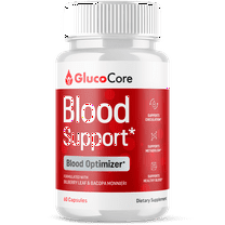 GlucoCore Blood Support Pills Advanced Formula Vitamin Supplement Gluco Core 60 Capsules