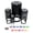 Black, variant on United States US Self-Inking Rubber Stamp Ink Stamper - Pink Ink - Medium 1 Inch