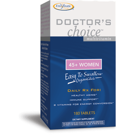 Enzymatic Therapy Doctor Choix 45+ Femmes, 180 Tabs