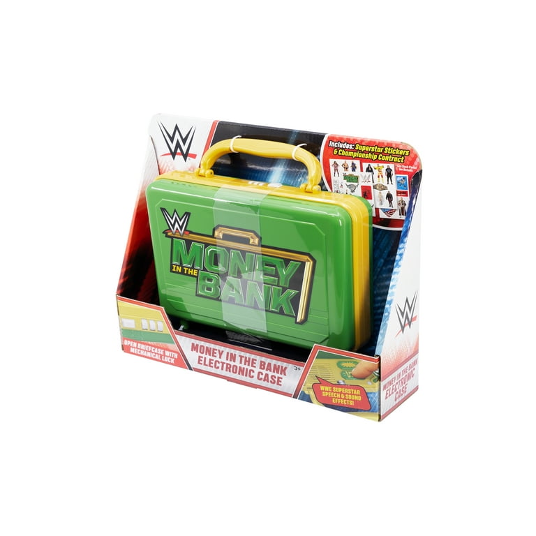 WWE Money in the Bank Safe with Sound Effects, Speech + Bonus
