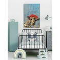 thumbnail image 6 of Marmont Hill Giraffe's Red Hat Canvas Wall Art, 6 of 7