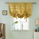 thumbnail image 2 of Romano Cortina De Ventana Corta Globo Voile Decoración Elegante - Tela Suave, No Se Desprende, Buena Ventilación Amarillo BLESIY Cortina Cortina Romana Blackout, 2 of 7