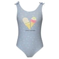 thumbnail image 1 of Traje de Baño George para Niña, Completo color Azul Talla 4, 1 of 4