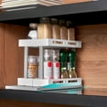 thumbnail image 3 of 360° Rotating Kitchen Shelf Organizer - Expandable Spice Rack for Cabinets, Refrigerators & Countertops, 3 of 8