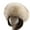 9, variant on opvise Women Autumn Winter Faux Fur Thickened Hat Outdoor Cold-proof Warm Plush Beanie 9