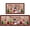 Chef Kitchen Mat, variant on Farmhouse Kitchen Rugs and Mats Set of 2, Farm Rooster Kitchen Mat, Seasonal Holiday Cooking Sets Washable Non-Slip Floor Mats for Home Kitchen Decor - 17x29 and 17x47 Inch