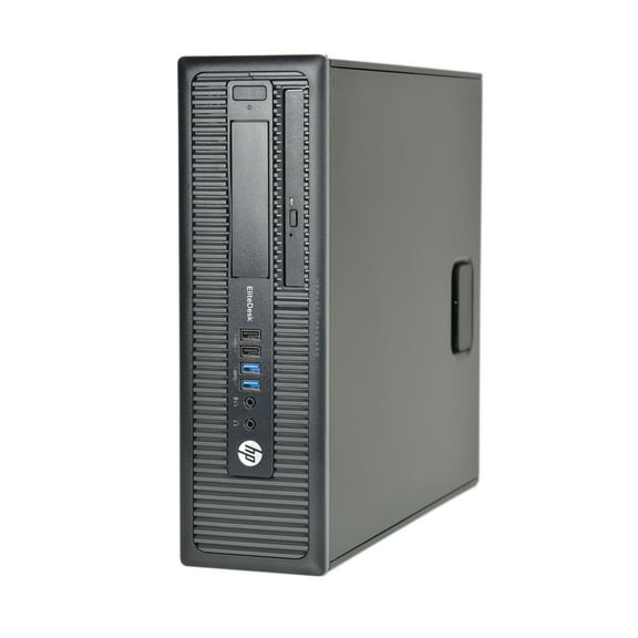 Restored HP 800 G1-SFF Desktop PC with Intel Core i5-4570 3.2GHz Processor, 8GB Memory, 480GB SSD-2.5 and Win 10 Pro (64-bit) (Monitor Not Included) (Refurbished)