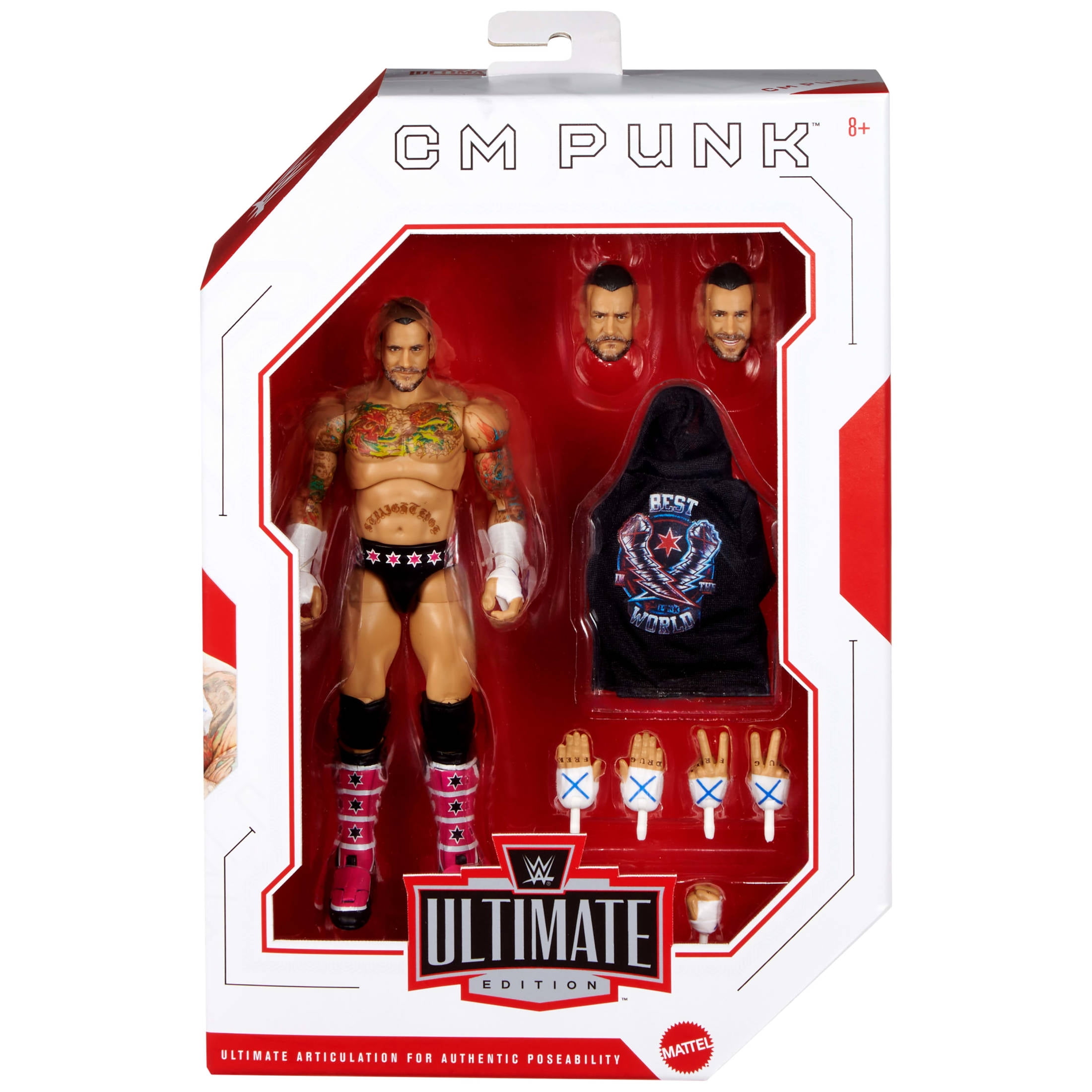 WWE Ultimate Edition 6-inch Collectible Superstar Action