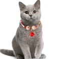 thumbnail image 4 of Collier pour Animaux en Perles de Cèdre Kimono Durable pour Chiens et Chats Collier en Tissu Réglable Résistant Idéal pour une Utilisation Intérieure et Extérieure, 4 of 4