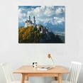 thumbnail image 2 of Nawypu - The Neuschwanstein Castle, Giclee Print on Canvas wall art for Home Decor, 2 of 4