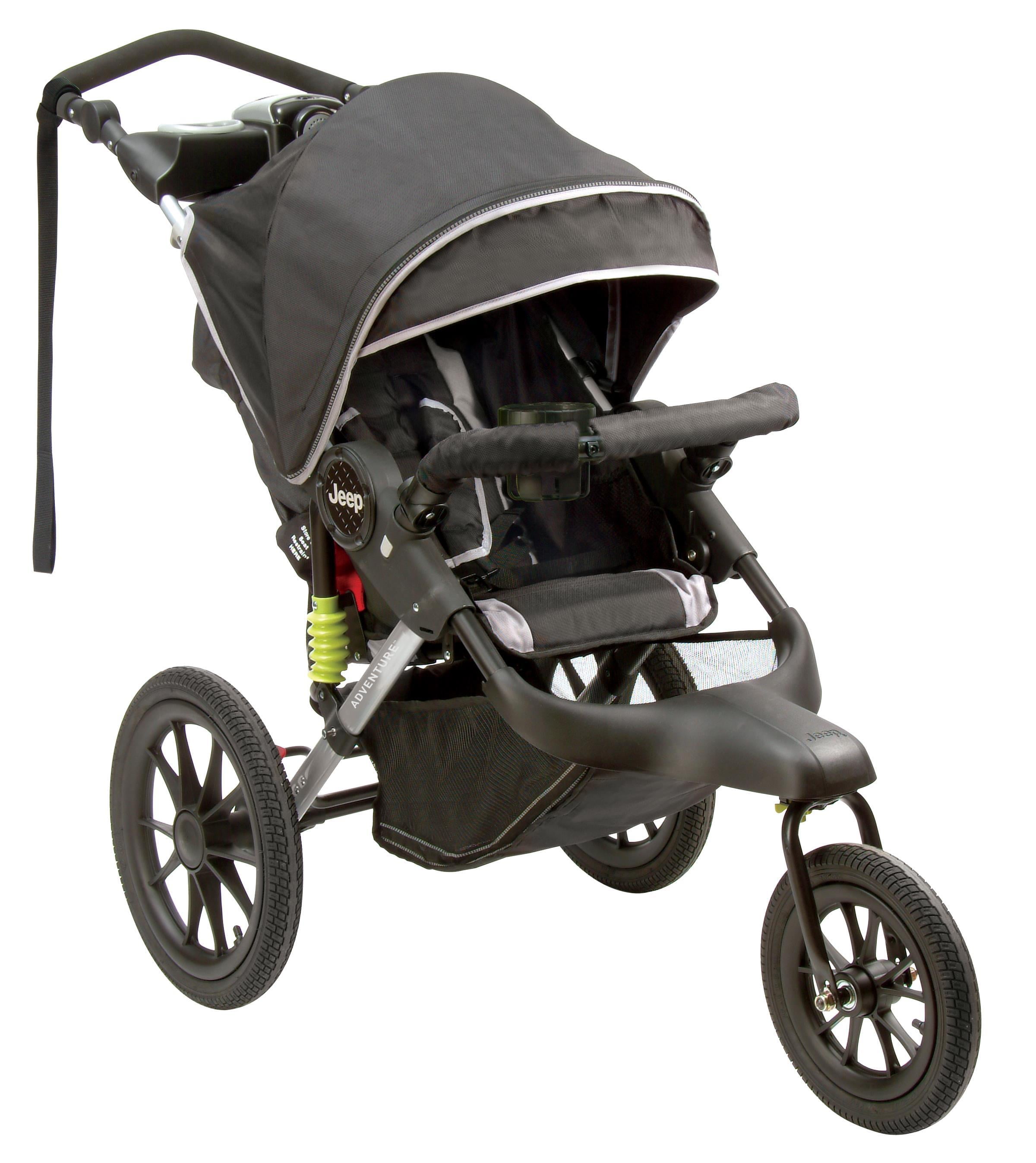 jeep jogging stroller with steering wheel