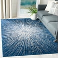thumbnail image 3 of SAFAVIEH Evoke Vana Abstract Area Rug, Navy/Ivory, 2'2" x 4', 3 of 12